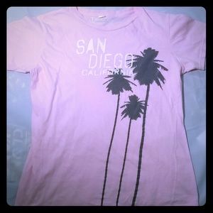 San Diego California women's tshirt Size L